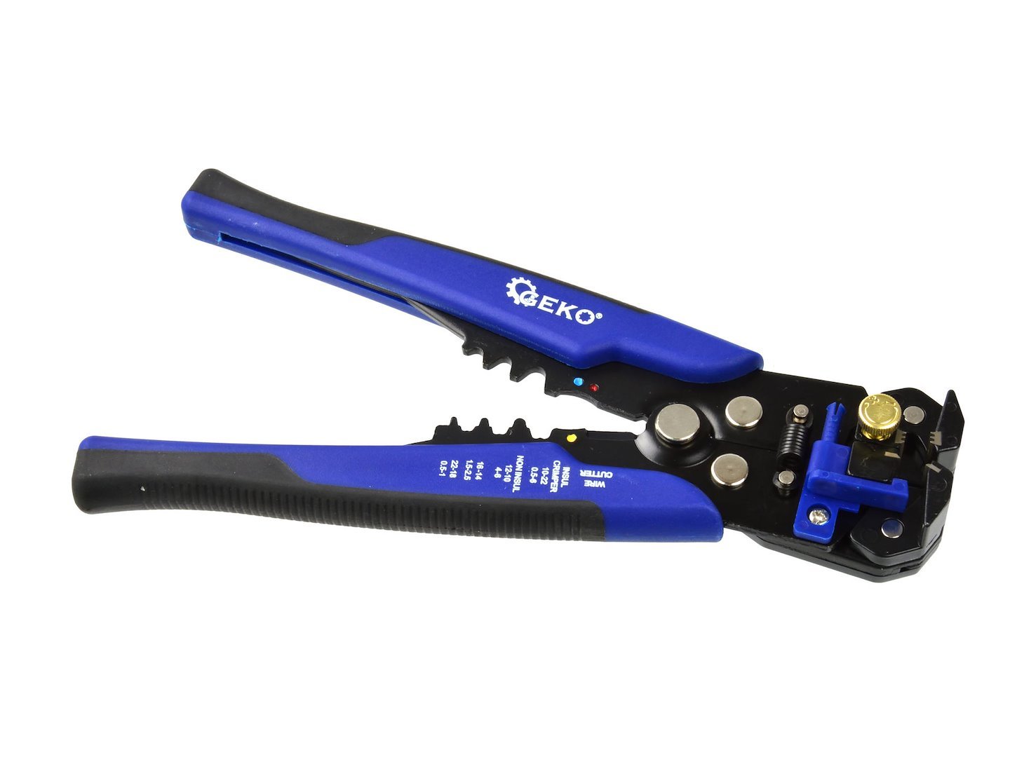 Automatinės laidų izoliacijos nuėmimo replės, 0,2–6 mm²