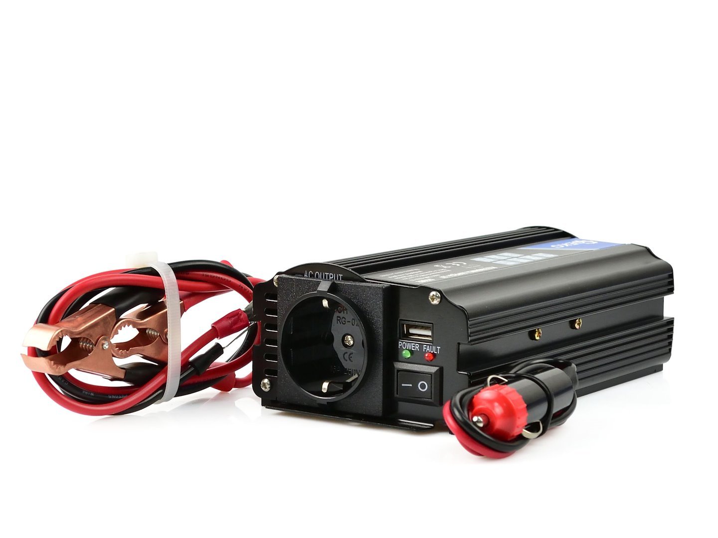 Įtampos keitiklis 24 V / 230 V, 350/700 W