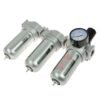 Trijų pakopų oro filtras, slėgio reguliatorius ir sausintuvas 1/2″ GEKO G03160 - Image 2