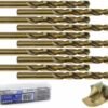 HSS twist drill for metal with cobalt 9,5 mm