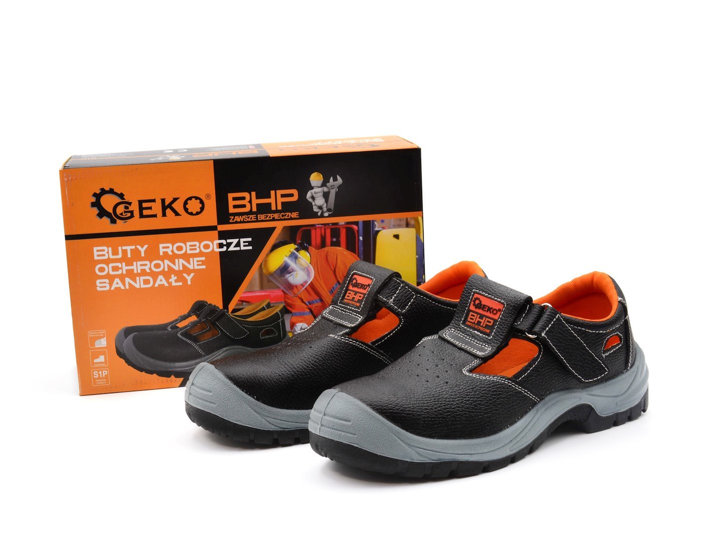 Apsauginiai sandalai, modelis 8 S1P SRC, 40 dydis GEKO G90543-40