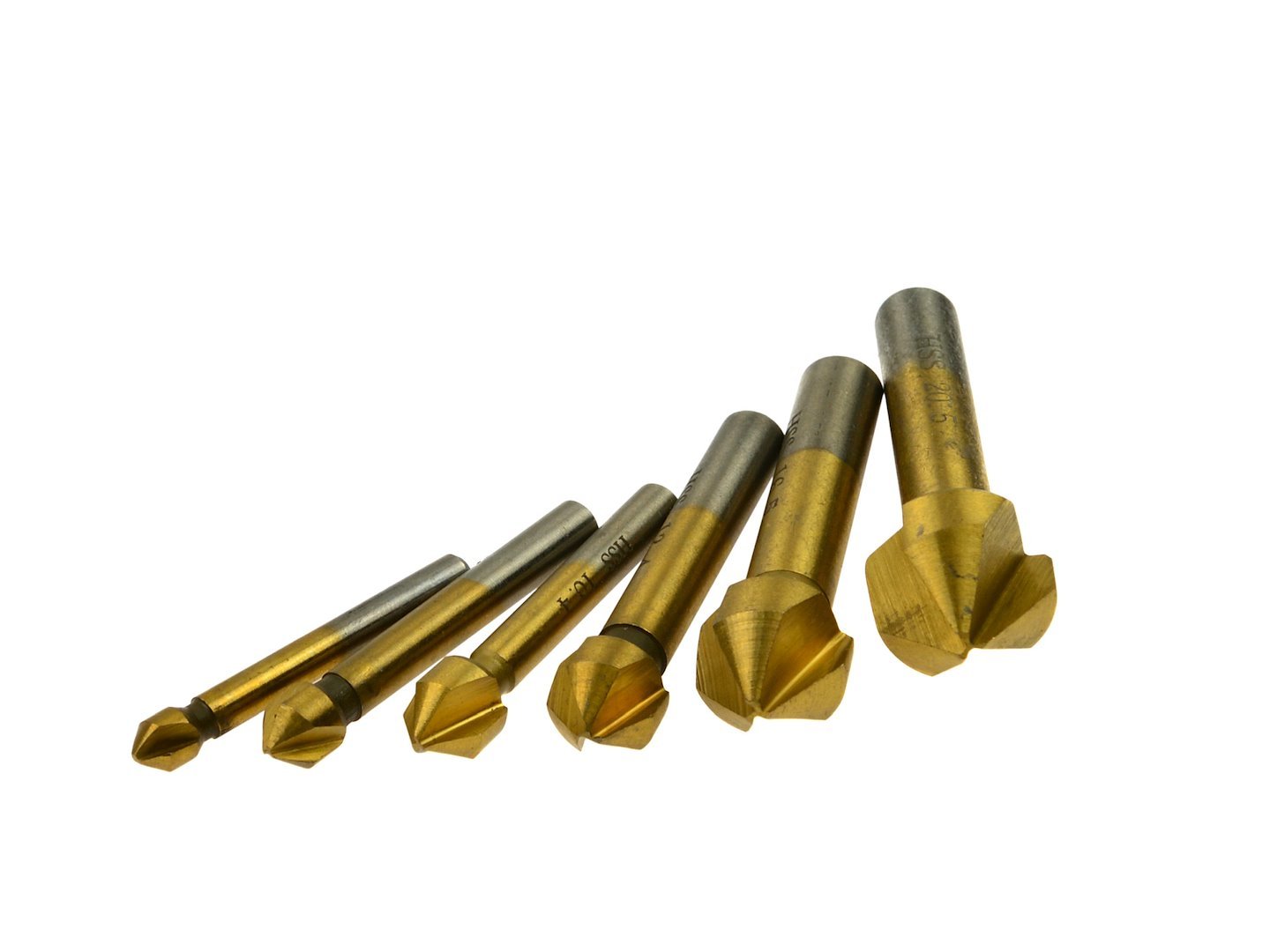 Kūginių grąžtų rinkinys, 6,3–20,5 mm, 6 vnt. - Image 2