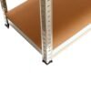 Cinkuotas stelažas 180 × 90 × 40 cm, 175 kg lentynai GEKO G10875 - Image 2