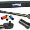 Dinamometrinis raktas 1/2″, 28–210 Nm su galvutėmis GEKO G10068