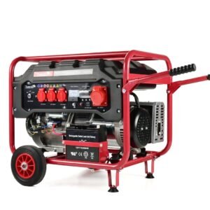 Benzininis generatorius su elektriniu paleidimu, 15 AG, 6,6 kW TVARDY T05003