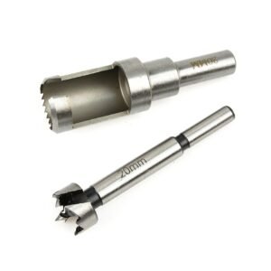 Forstnerio grąžto ir medinių kamščių grąžto rinkinys, 20 mm