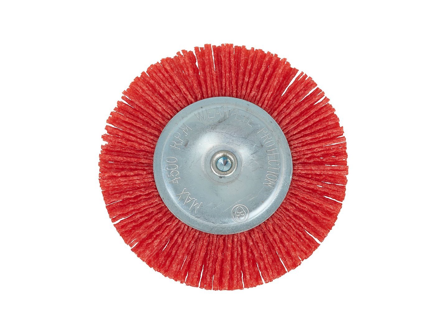Apvalus abrazyvinis nailoninis šepetys su kotu, 100 mm - Image 2