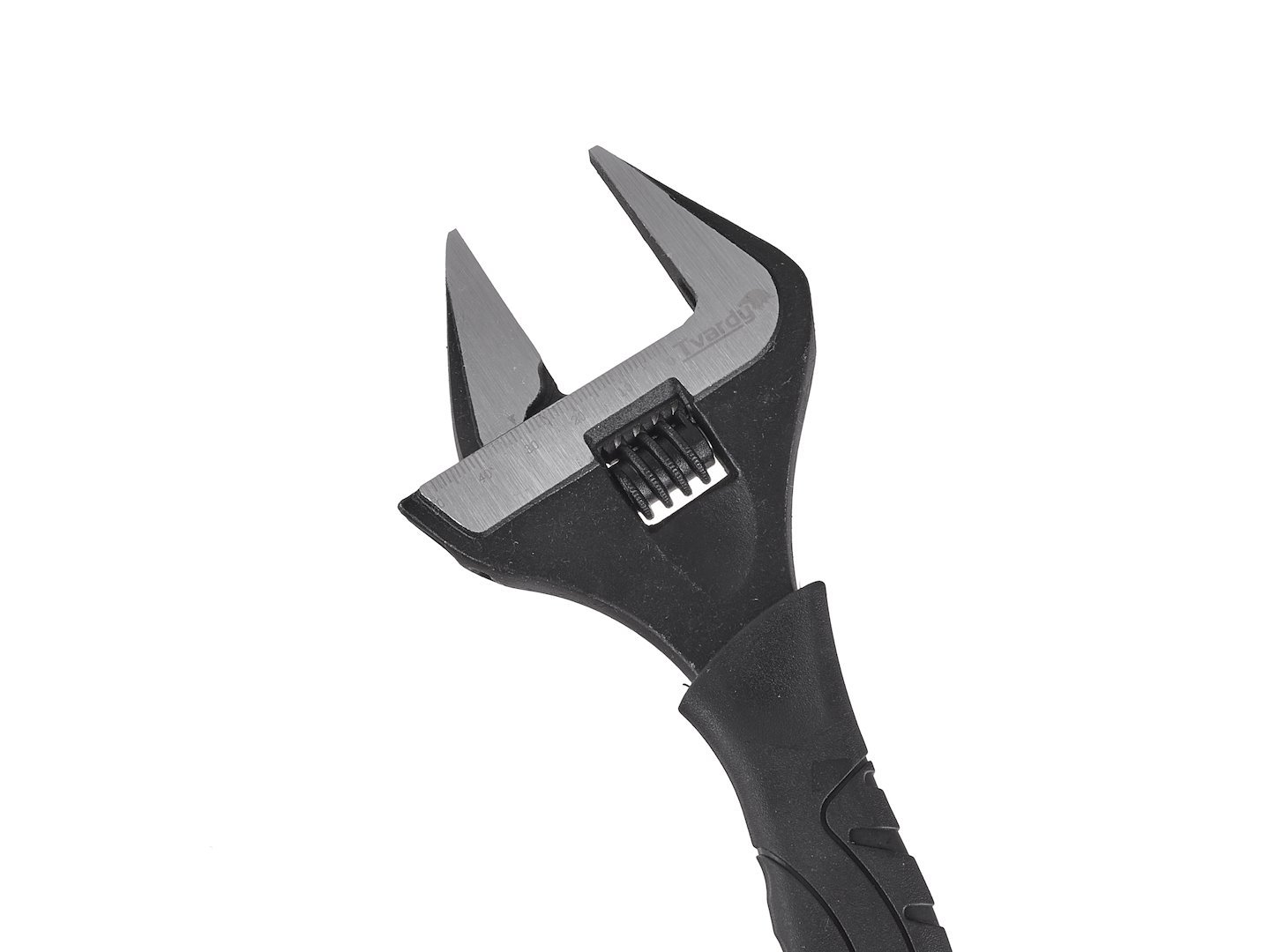 Reguliuojamas raktas plačiomis žiotimis CrV, 10″, 0–50 mm TVARDY T00072 - Image 4