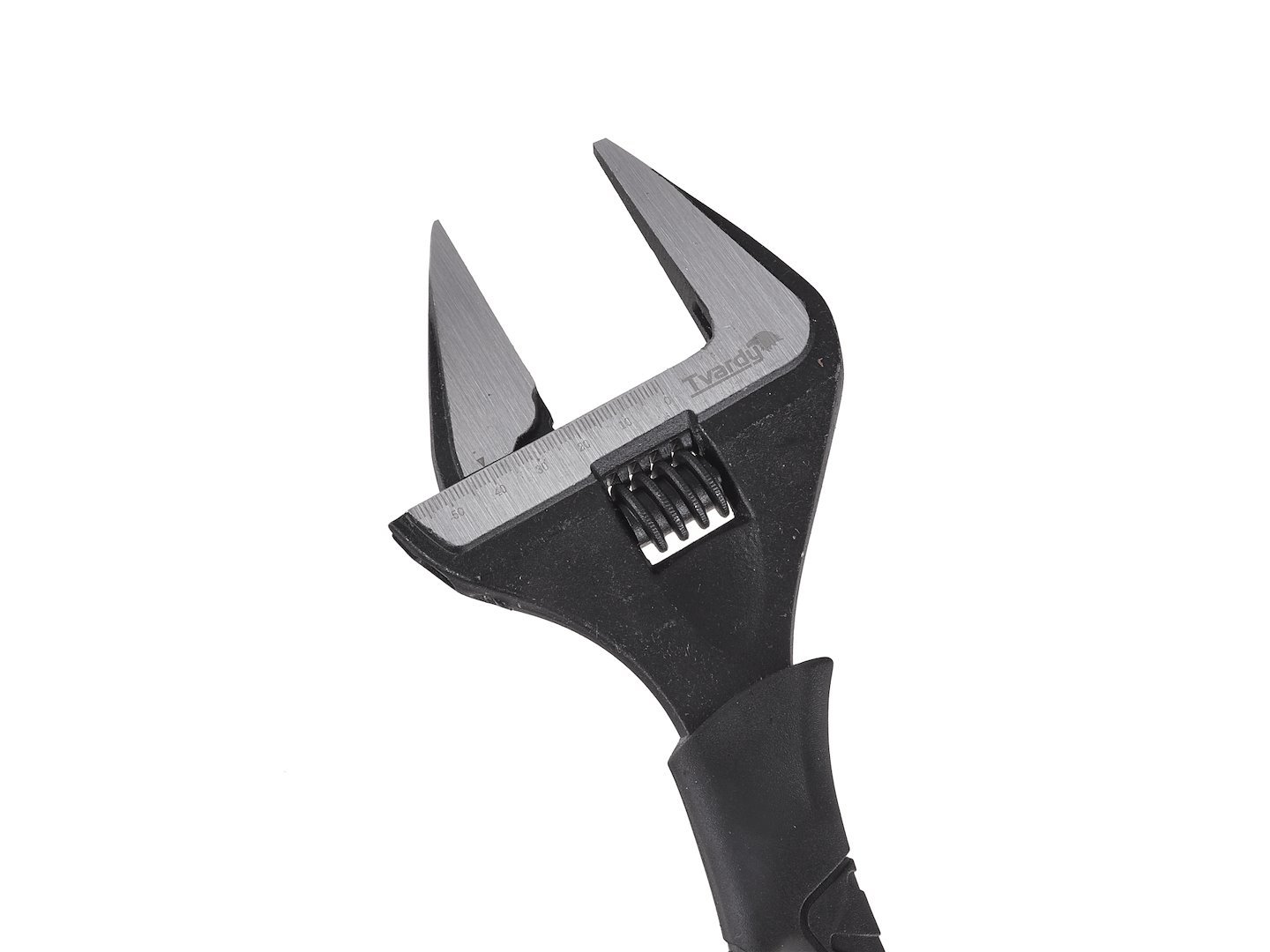 Reguliuojamas raktas plačiomis žiotimis CrV, 12″, 0–60 mm TVARDY T00073 - Image 4