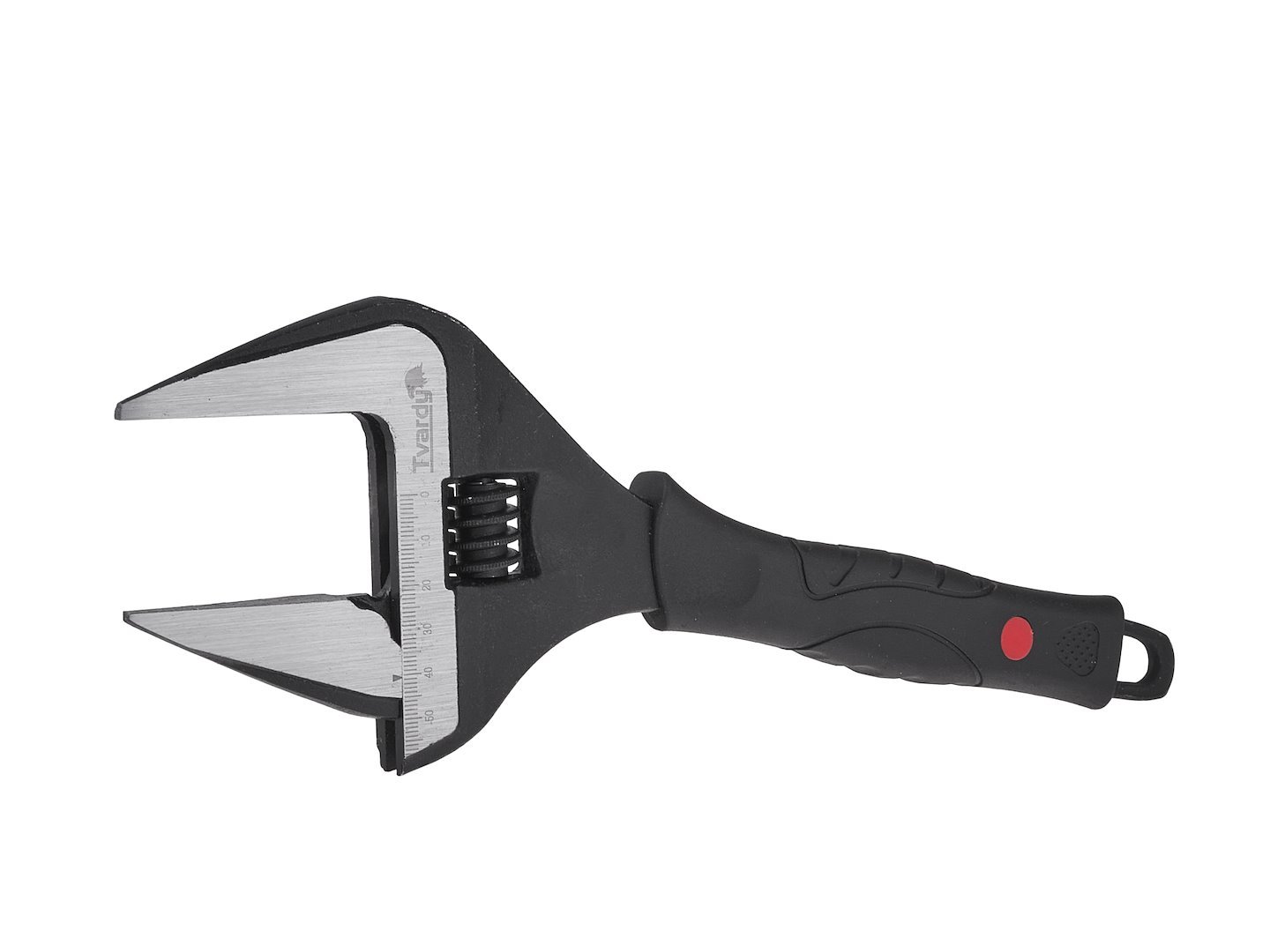 Reguliuojamas raktas plačiomis žiotimis CrV, 12″, 0–60 mm TVARDY T00073 - Image 3