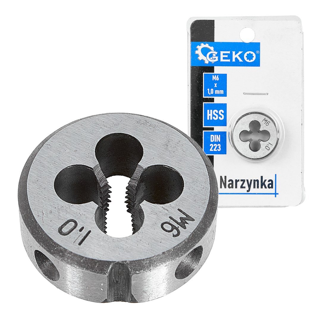Sriegpjovė, 1 vnt., M6 × 1,0 mm