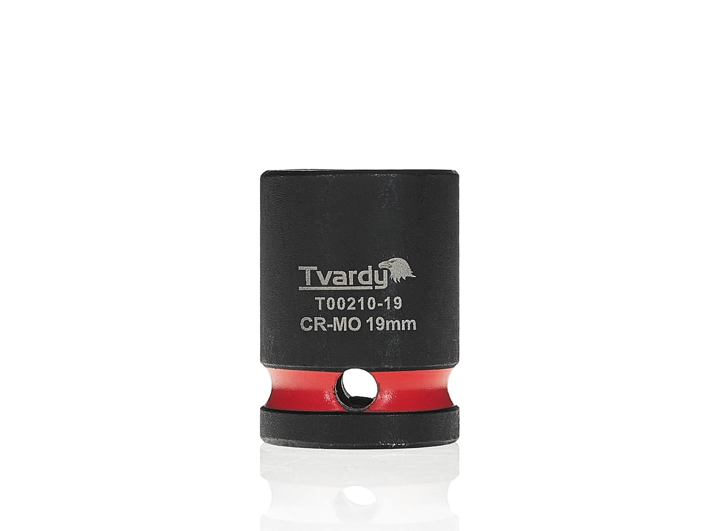 Smūginė galvutė 1/2″, 6 briaunų, 19 mm, CrMo TVARDY T00210-19 - Image 2