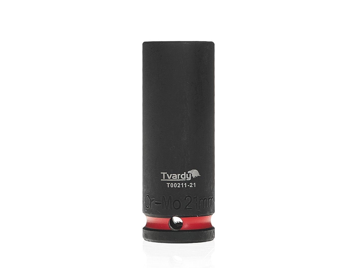 Ilga smūginė galvutė 1/2″, 6 briaunų, 21 mm, CrMo TVARDY T00211-21 - Image 2