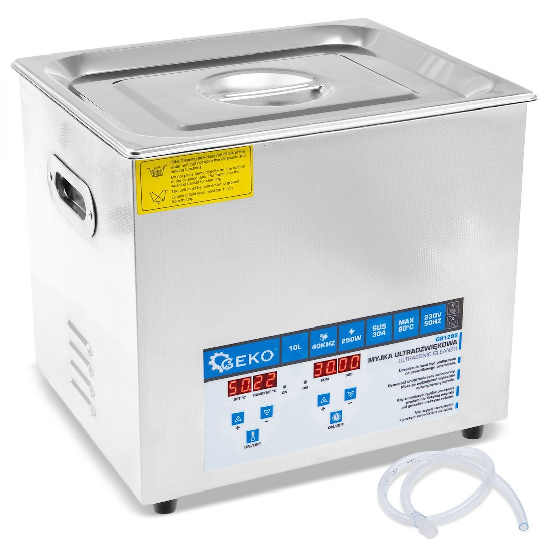 Ultragarsinė vonelė 10 l, 250 W GEKO G81292
