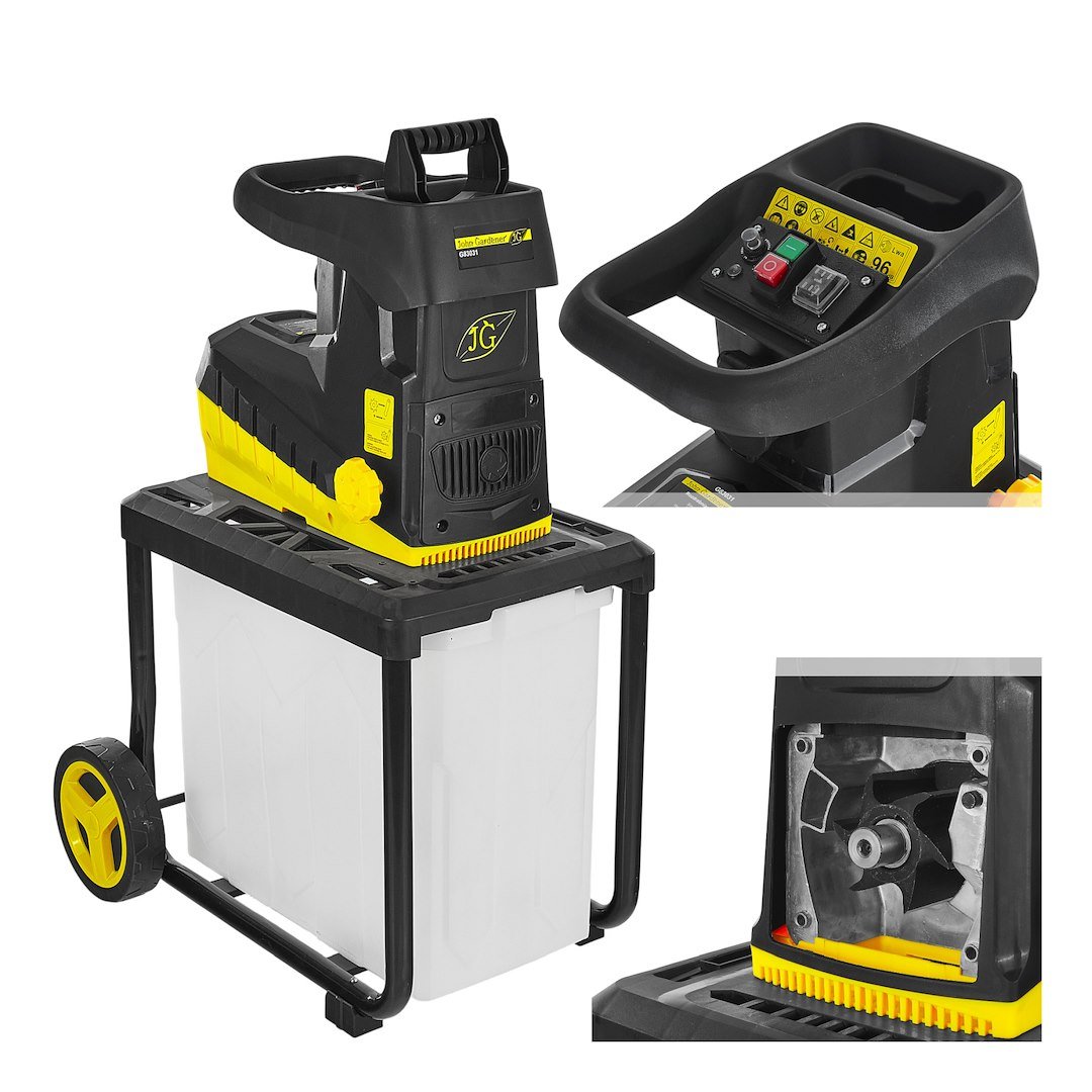 Frezinis šakų smulkintuvas 2800 W, iki 45 mm, 60 l GEKO G83031