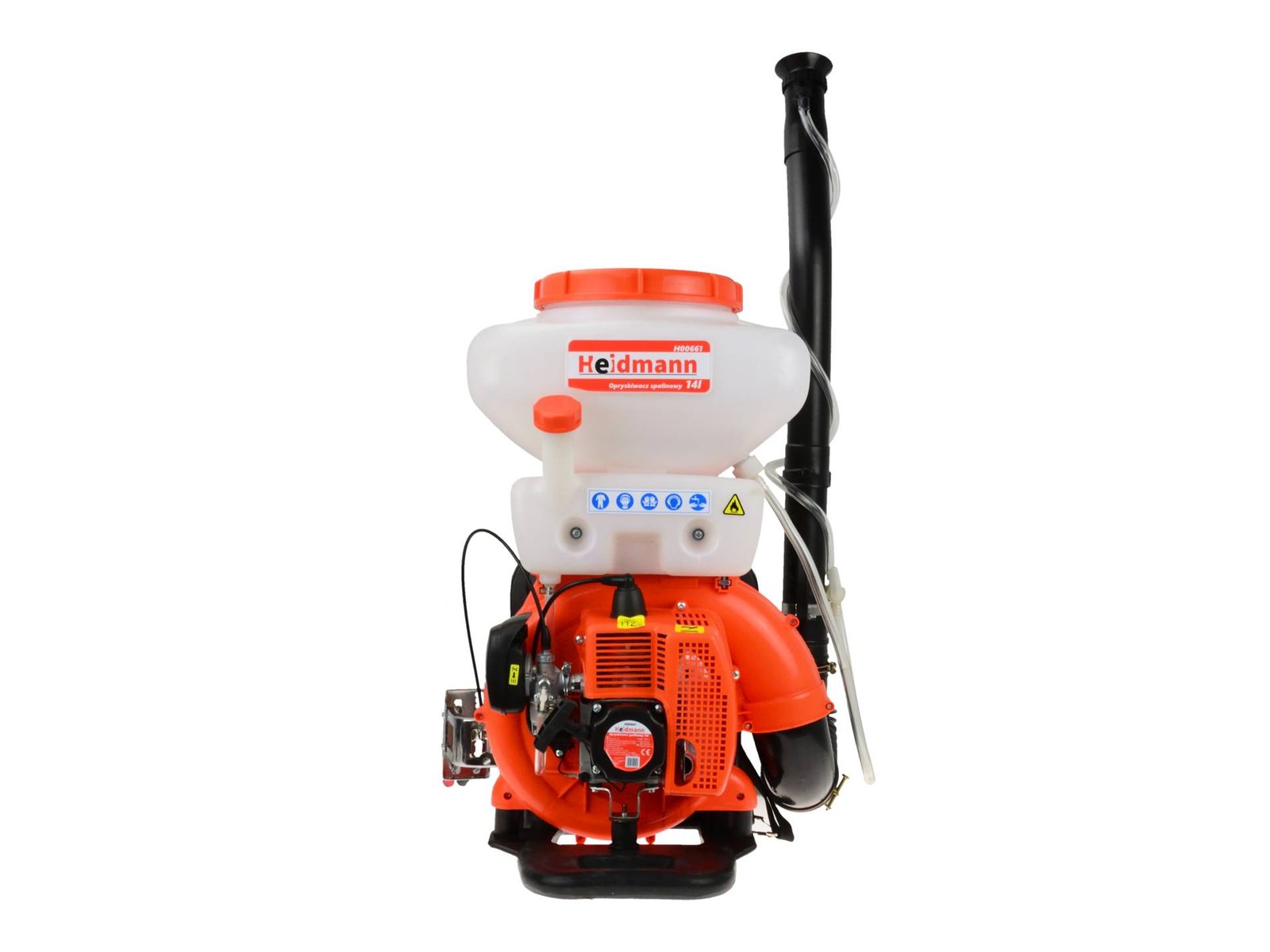 Benzininis nugarinis purkštuvas, 14 L HEIDMANN H00661