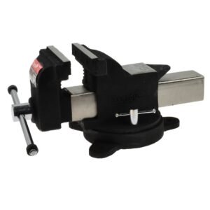 Tvirtas šaltkalvio spaustuvas su pasukamu pagrindu, 125 mm TVARDY T00201